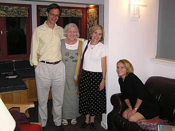 Eric, Julie, and Elsa Hansen and Norma Lewis